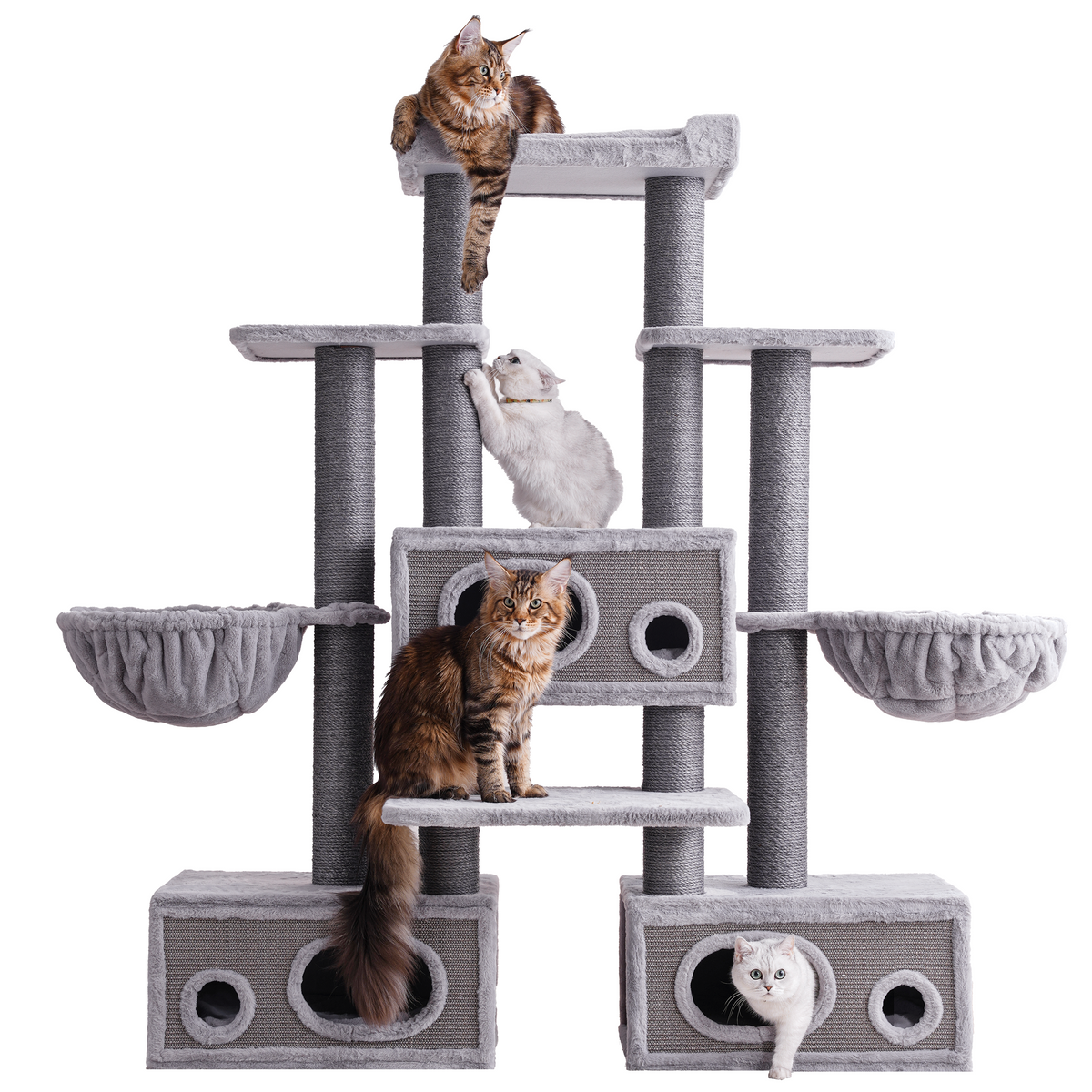 Extra Large Multi-Level Cat Tree for Multi-Cat Homes — image 1