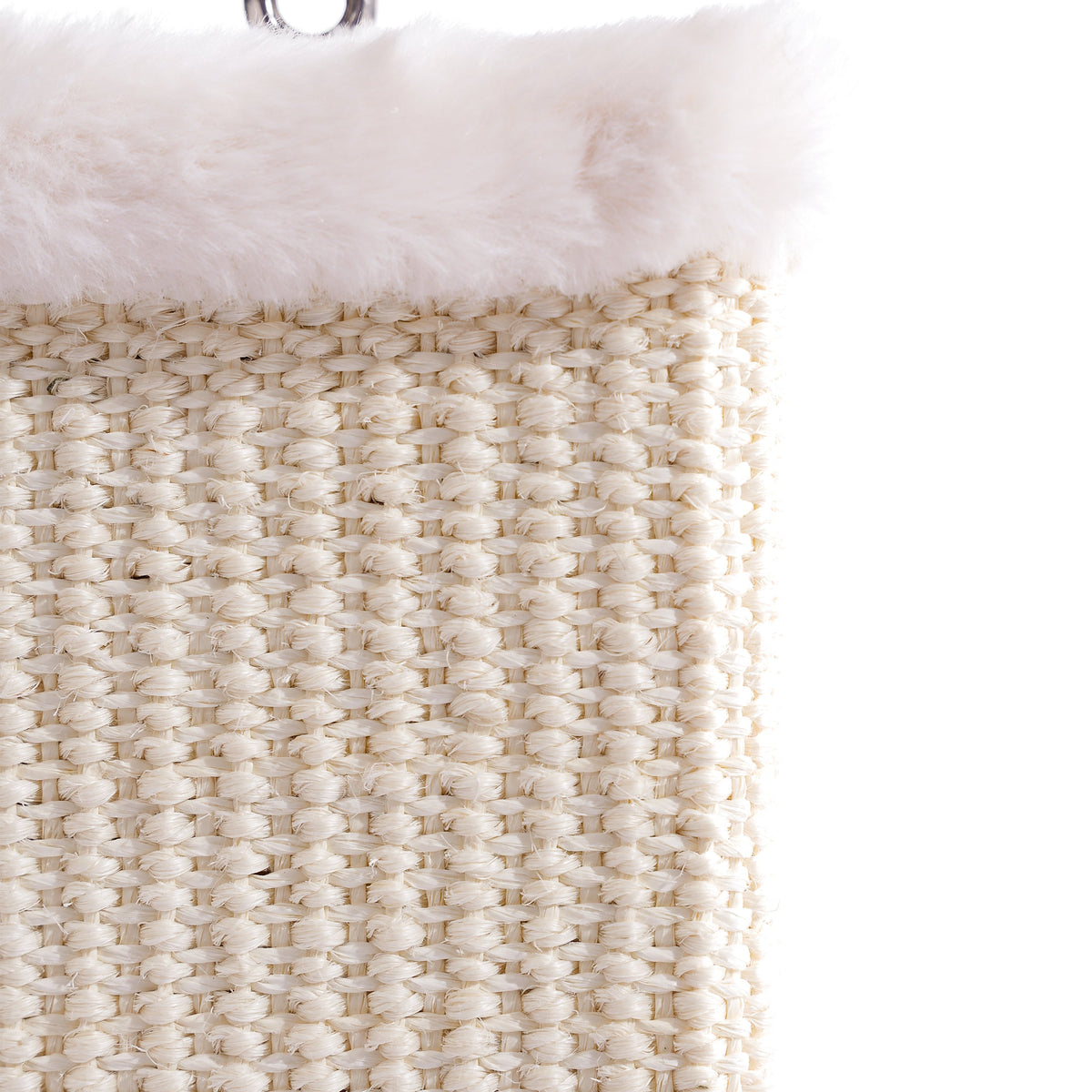 32.7-Inch Tall Sisal Cat Scratching Post - Off-White — image 6